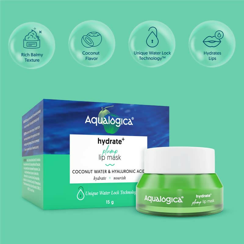 Aqualogica Hydrate+ Plump Lip Mask - Distacart