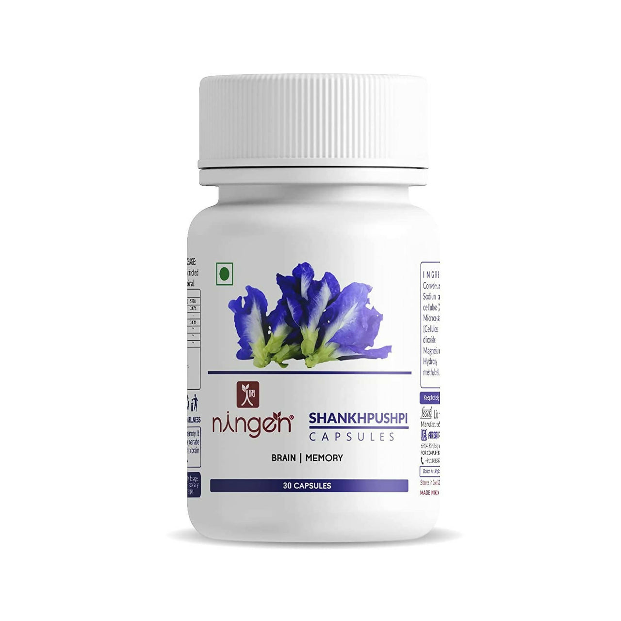 Ningen Shankhpushpi Oil Capsules - Distacart