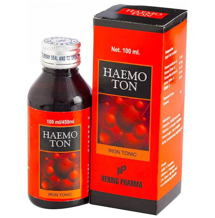 Hering Pharma Haemoton Iron Tonic - Distacart