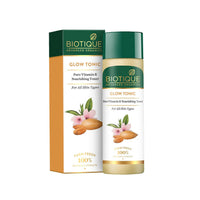 Thumbnail for Biotique Glow Tonic Pure Vitamin E Nourishing Toner - Distacart