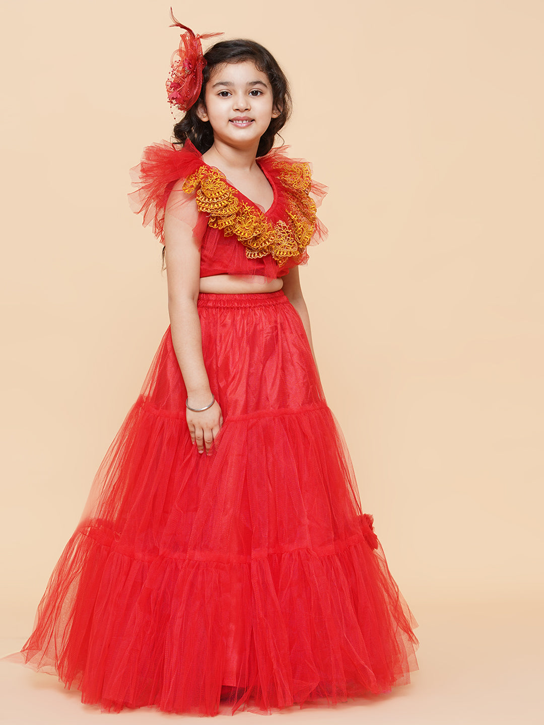 Amazon.com: ADIVA Kids Indian Ethnic Wear Lehenga Choli for Girls:  Clothing, Shoes & Jewelry