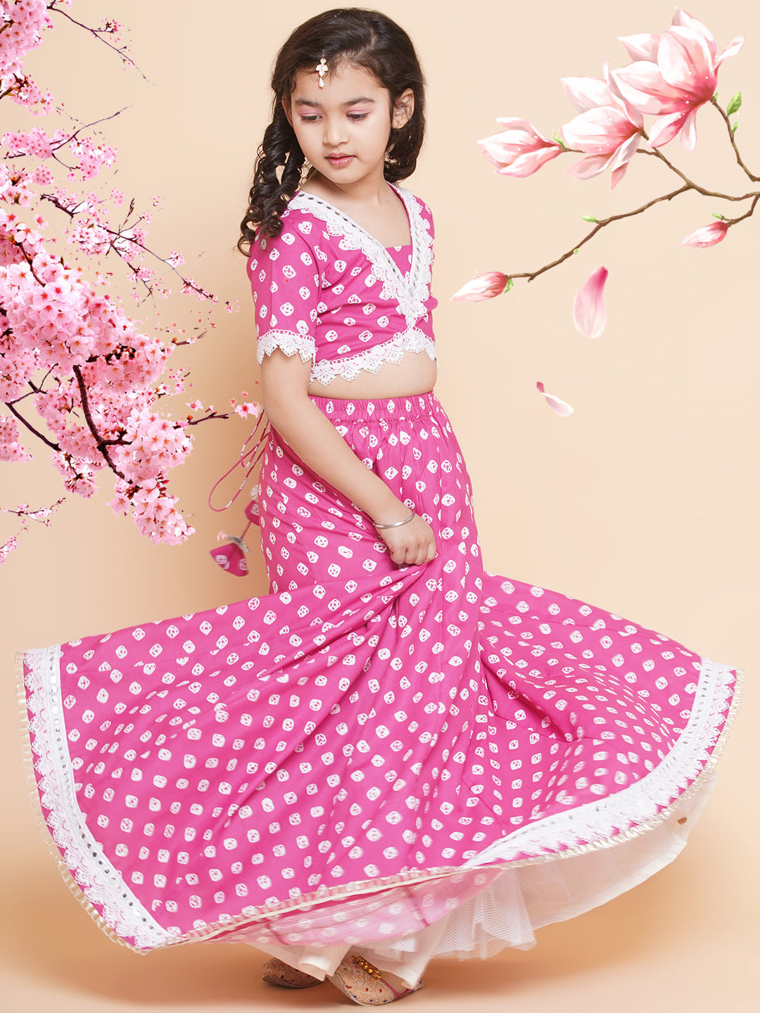 Latest Trendy Pattern Kids Lehenga Design With Stitching-BSRIOTOOT195 –  Weavesmart
