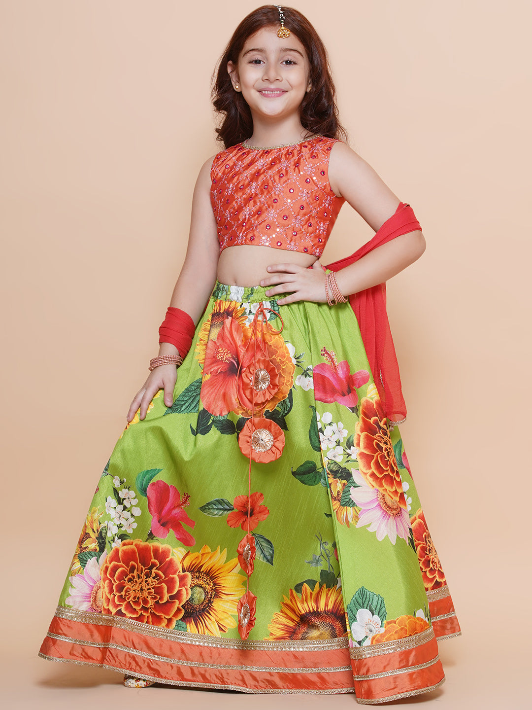 Printed lehenga shop choli with price