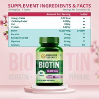 Thumbnail for Himalayan Organics Biotin 10000 Mcg 