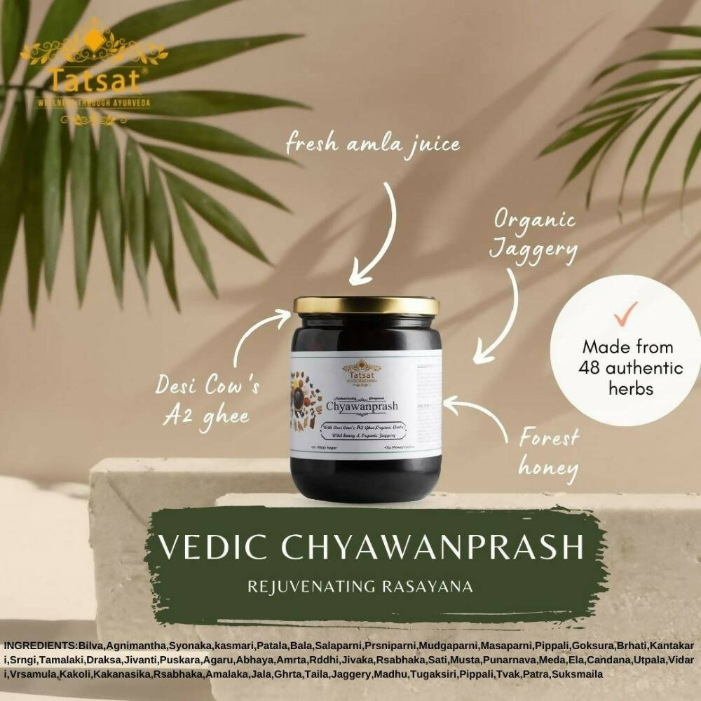 Tatsat Vedic Chyawanaprash With A2 Cow’S Ghee - Distacart