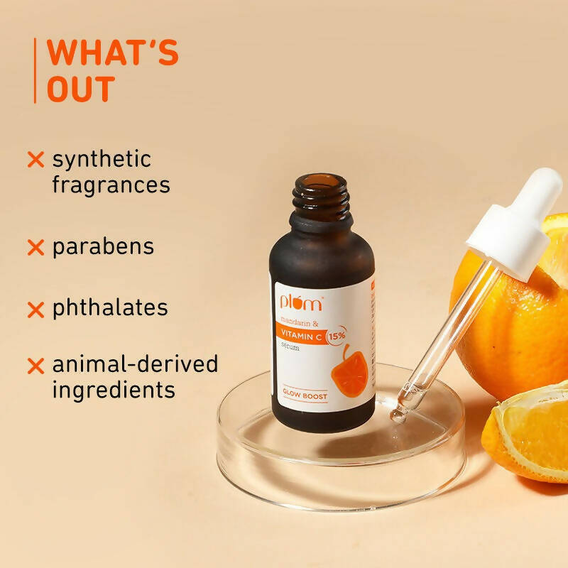 Plum Mandarin & Vitamin C Serum - Distacart