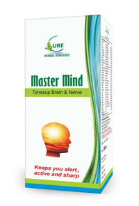 Thumbnail for Cure Herbal Remedies Master Mind Tonesup Brain & Nerve Syrup - Distacart