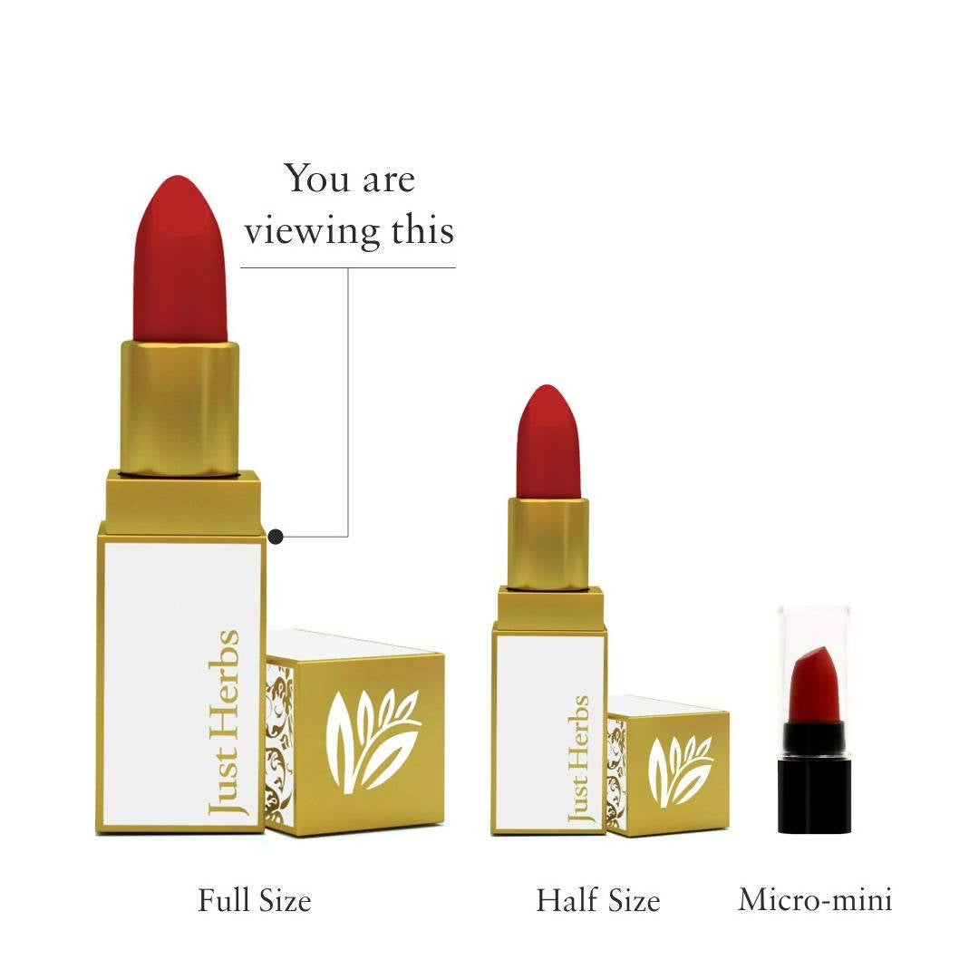 Just Herbs Herb Enriched Ayurvedic Lipstick (Pink, Shade no. 1) - Distacart