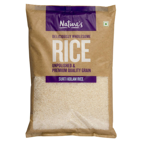 Buy Nature's Surti Kolam Rice Online at Best Price | Distacart