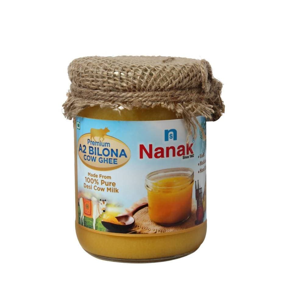 Nanak Desi A2 Bilona Cow Ghee,500ml-[Hand Churned] [Vedic] 