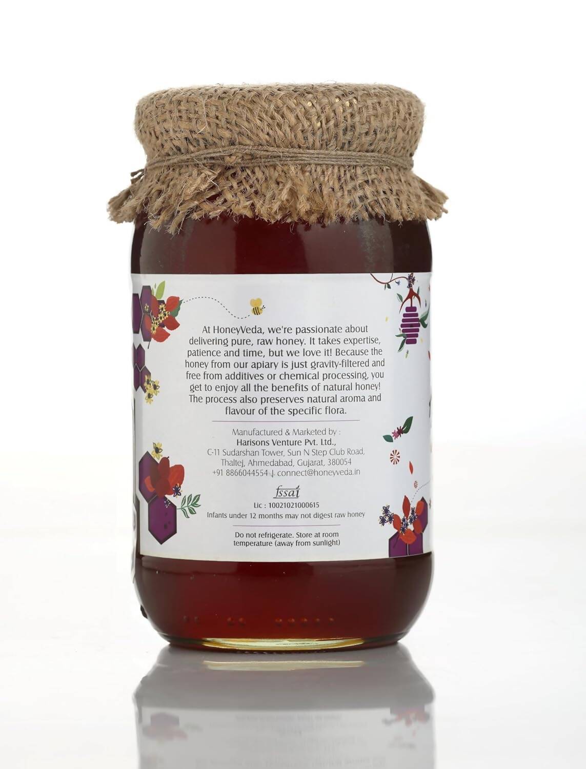 HoneyVeda Jamun Raw Honey - Distacart