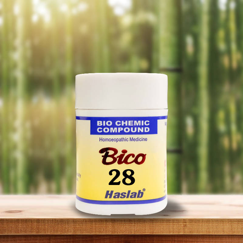 Haslab Homeopathy Bico 28 Biochemic Compound Tablets