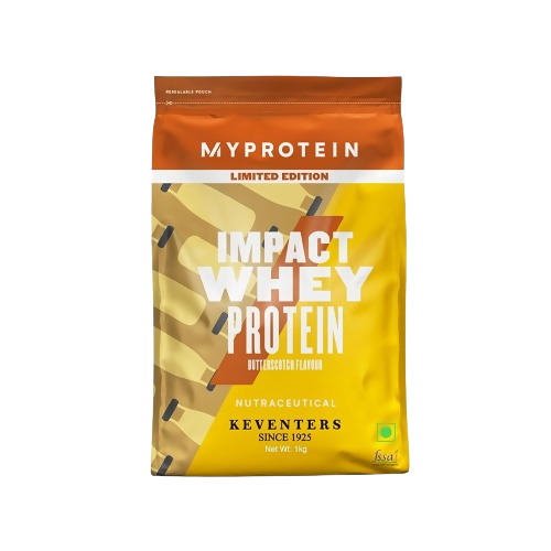 Myprotein Impact Whey Protein Powder - Keventers Butterscotch Flavor - Distacart