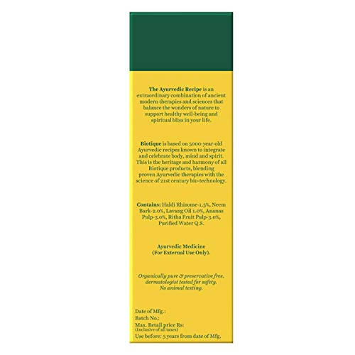 Biotique Pineapple Oil Control Foaming Face Cleanser