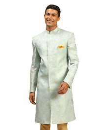 Thumbnail for Vastramay Men's Brocade Sherwani Only Top - Distacart