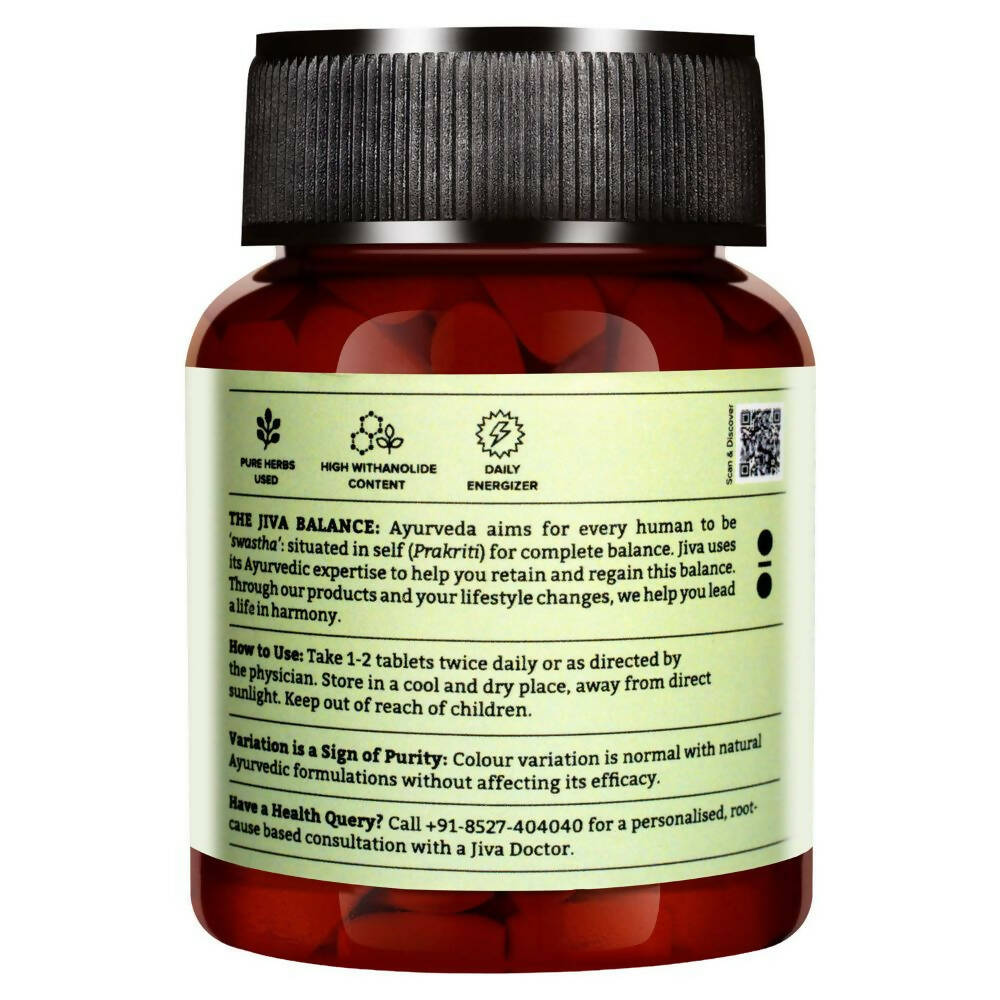 Jiva Ayurveda Ashwagandha Tablets - Distacart