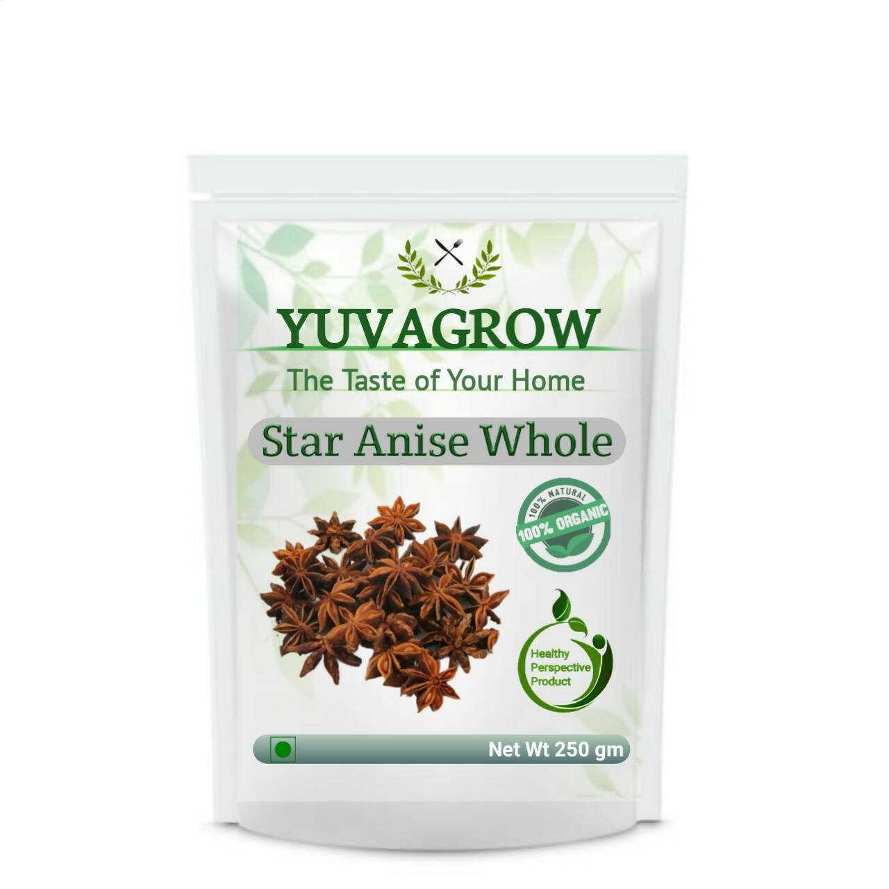 Yuvagrow Star Anise Whole (Ananas Flower) - Distacart