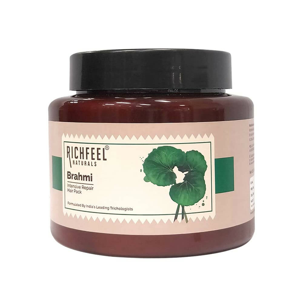 Richfeel Naturals Brahmi Intensive Repair Hair Pack - Distacart