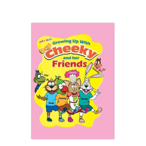 Jolly Kids Growing Up with Cheeky and Her Friends (8 in 1)|Character base Story Book for Kids Ages 3-8 years| Hardbound Book - Distacart