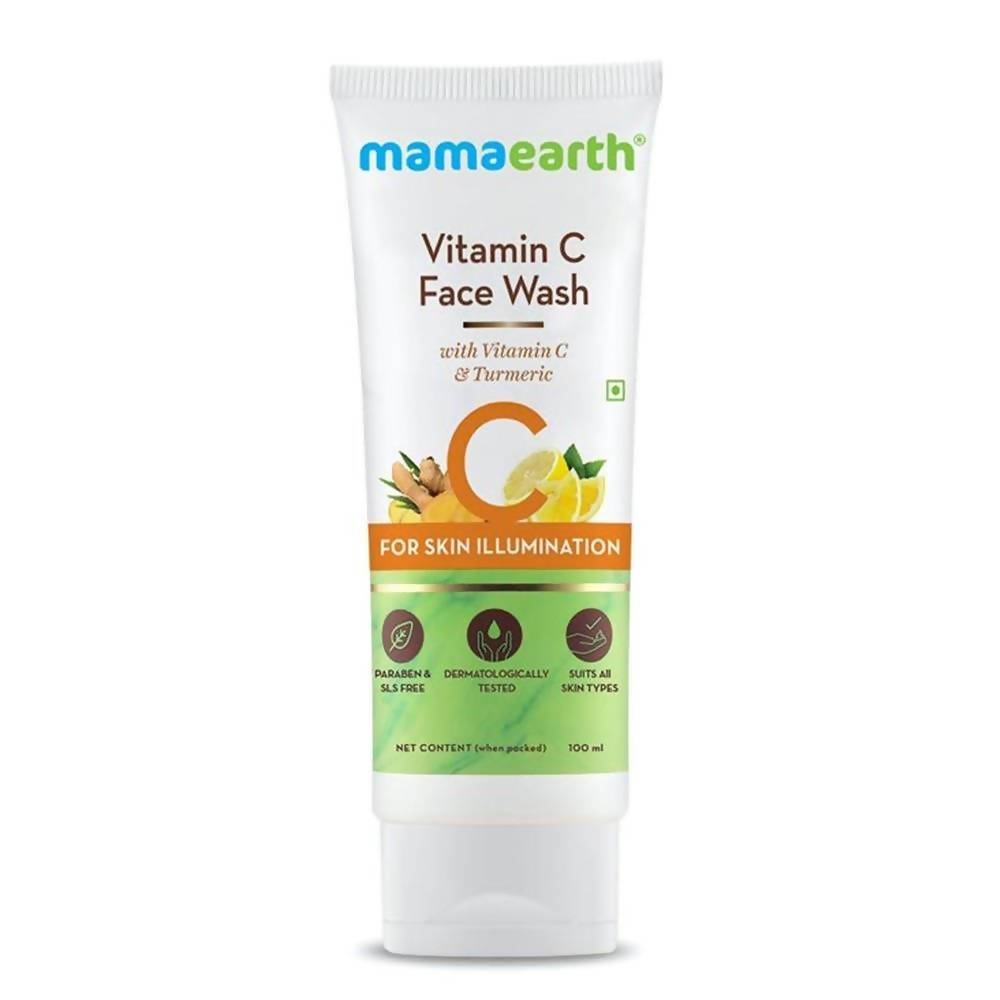 Mamaearth Vitamin C Face Wash & Sleeping Mask For Skin Illumination Combo - Distacart