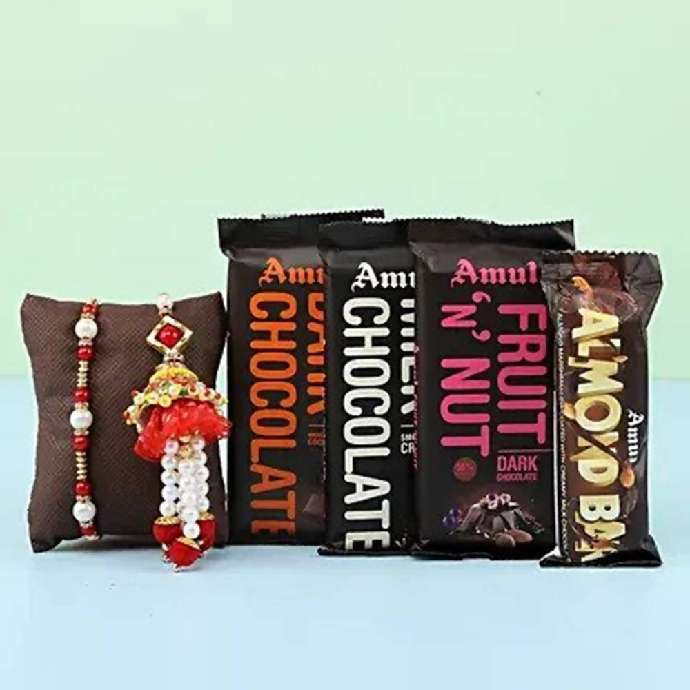 Buy/Send Flavourful Amul Chocolates Box Online- FNP