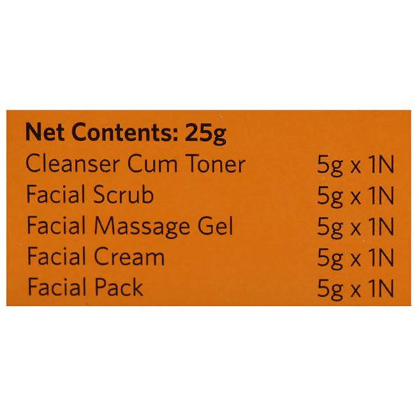 VLCC Natural Sciences Skin Tightening Mini Facial Kit Contents