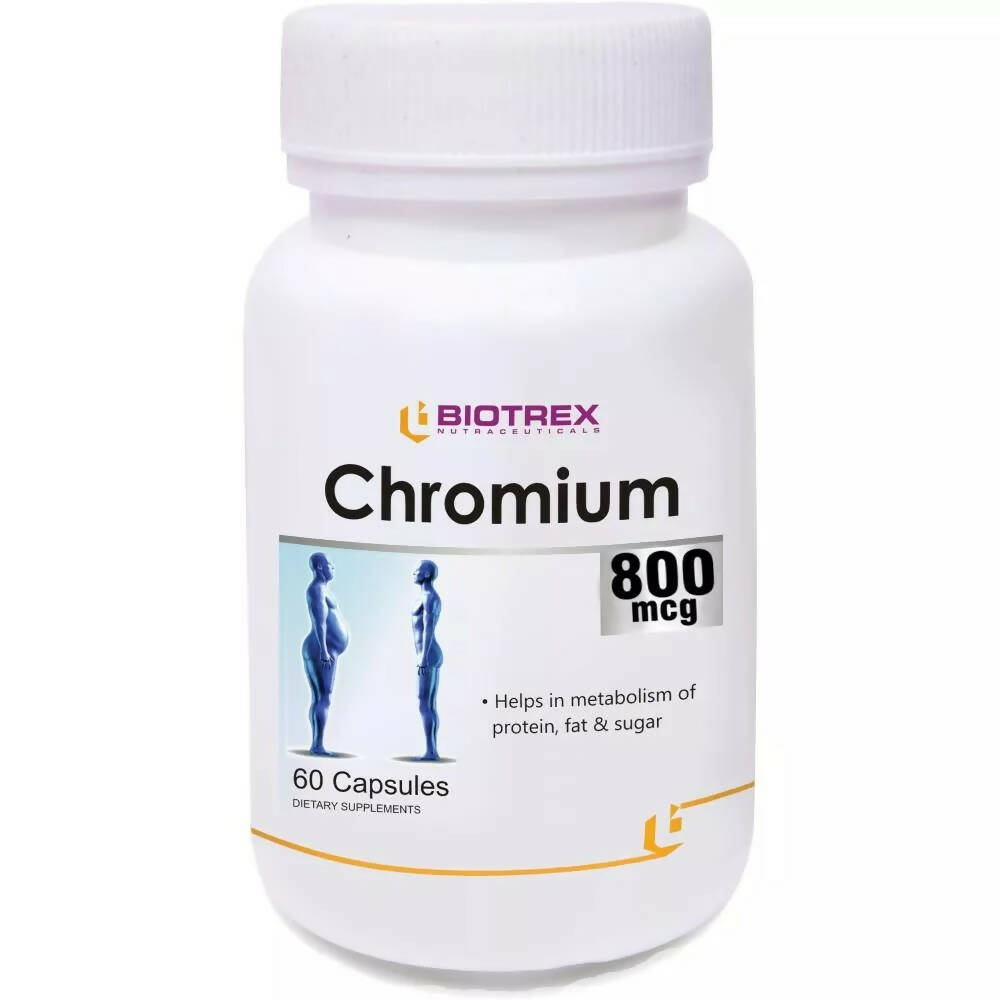 Biotrex Chromium 800 Mcg Veg Capsules - Distacart