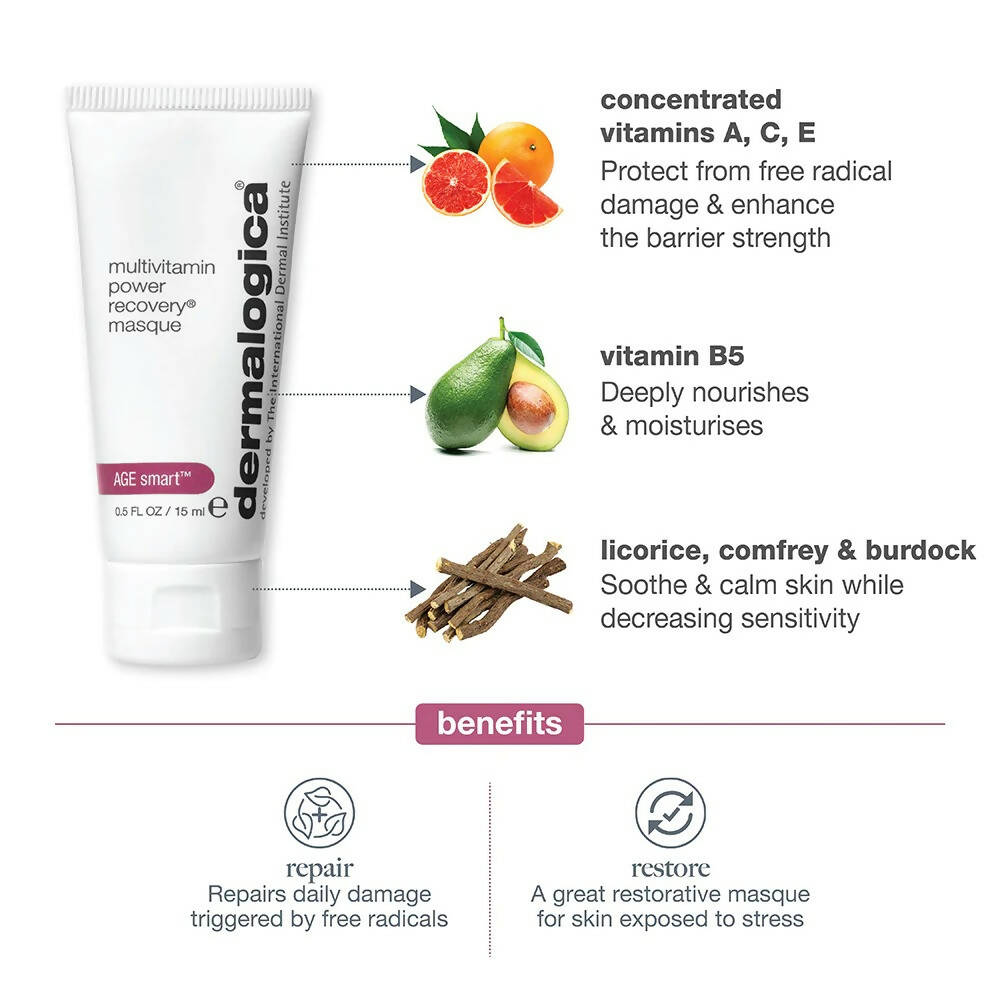 Dermalogica Multivitamin Power Recovery Masque - Distacart