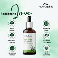 Thumbnail for Aravi Organic Tea Tree Essential Oil - Distacart