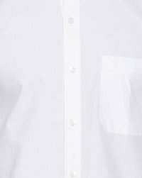 Thumbnail for Ramraj Cotton Mens Half Sleeve Formal 100 % Cotton White Shirt - Distacart