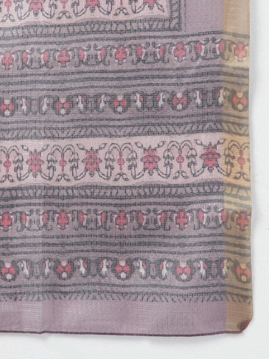 Myshka Women Multicoloured Embroidered Panelled Kurti with Palazzos With Dupatta - Distacart