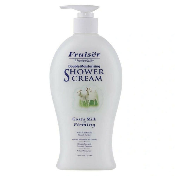 Fruiser Double Moisturizing Shower Cream Firming Goat's Milk - Distacart