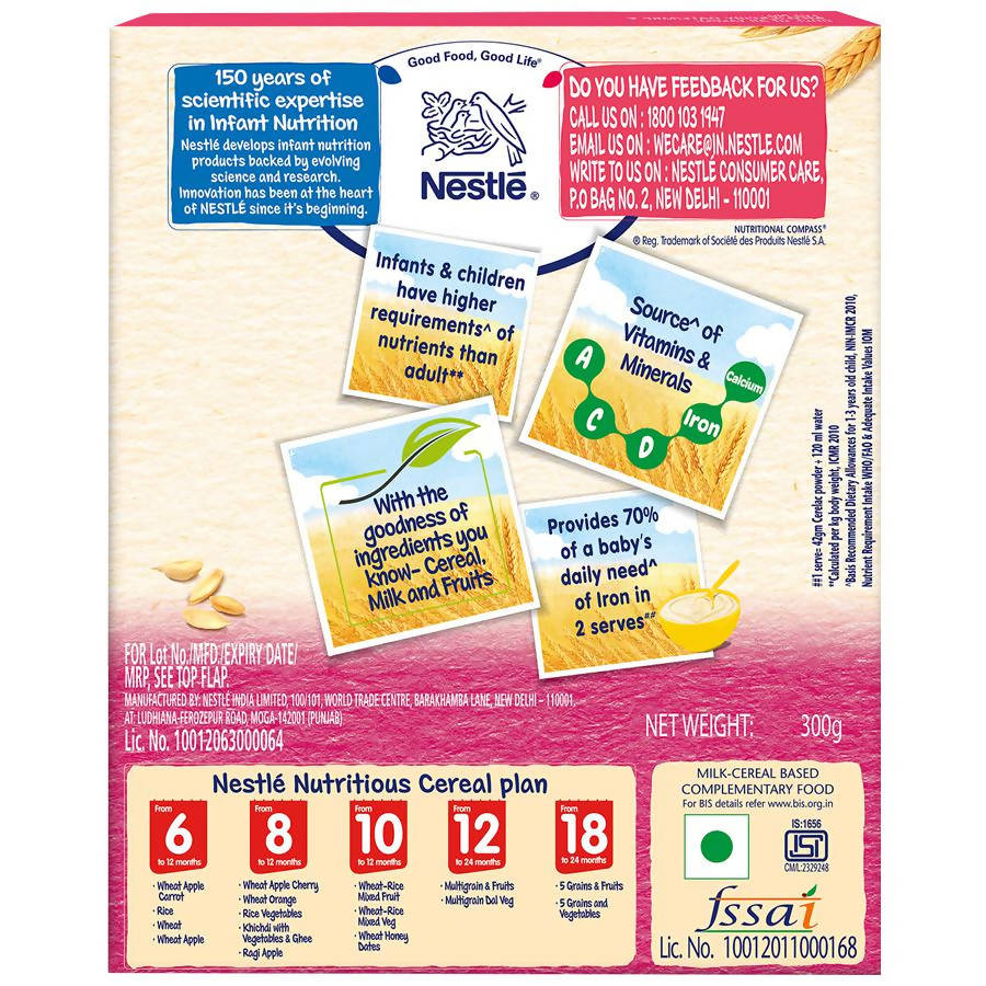 Nestle Cerelac-Infant Nutrition