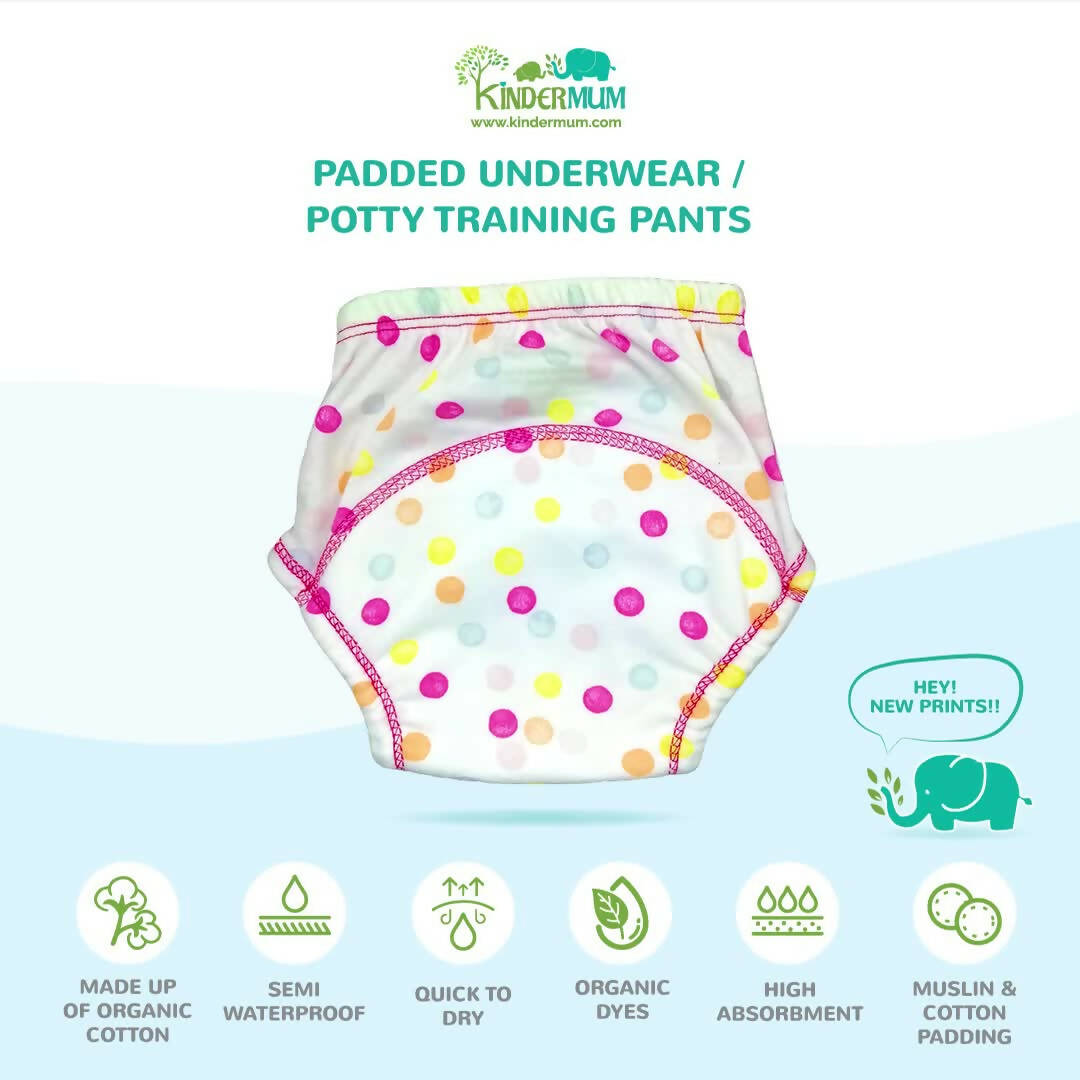 Buy Kindermum Cotton Padded Pull Up Training Pants/Padded