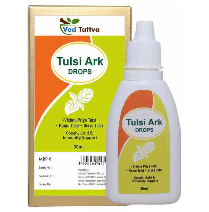 Ved Tattva Tulsi Ark Drops - Distacart