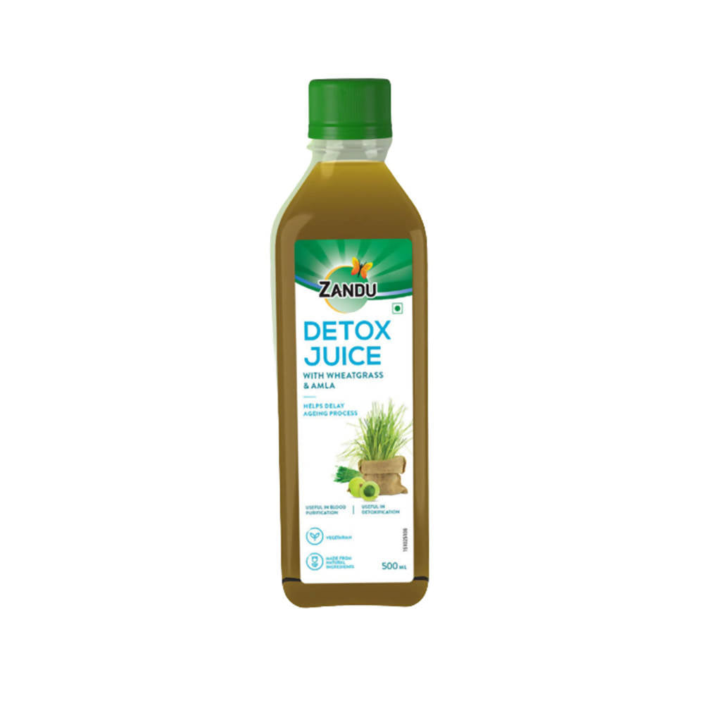 Buy Zandu Detox Juice with Wheatgrass Amla Online at Best Price