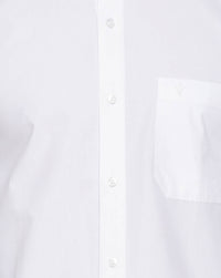 Thumbnail for Ramraj Cotton Mens Full Sleeve Formal 100 % Cotton White Shirt - Distacart