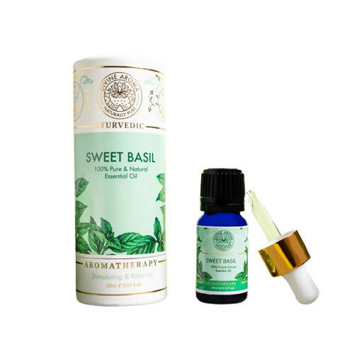 Buy Divine Aroma 100 Pure Sweet Basil Essential Oil Online at