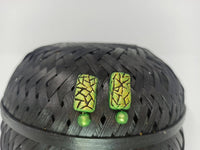 Thumbnail for Terracotta New Glam Studs With Drops-Pearl Green