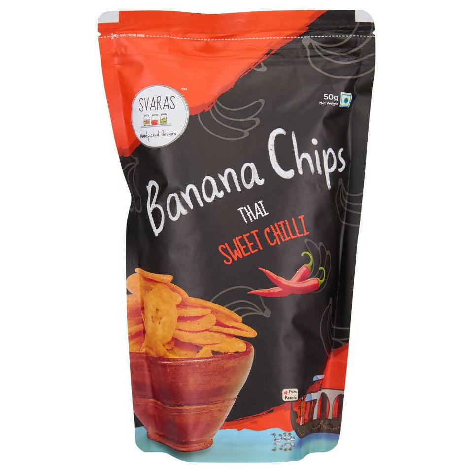 Buy Svaras Kerala Banana Chips Thai Sweet Chilli Online at Best Price |  Distacart