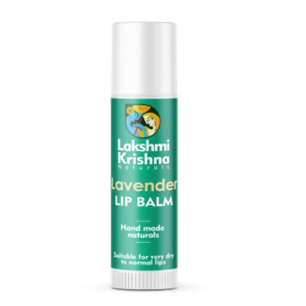 Lakshmi Krishna Naturals Lavender Lip Balm - Distacart