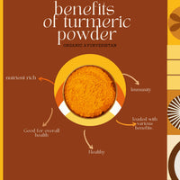 Thumbnail for Organic Ayurvedistan Turmeric Powder - Distacart