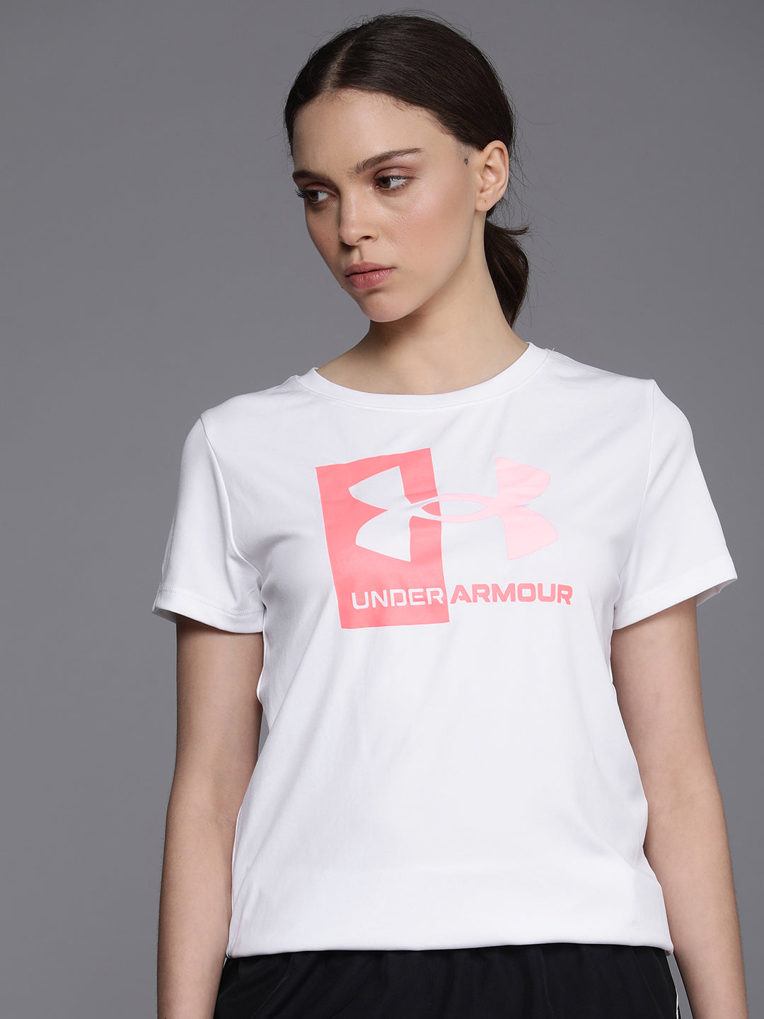 Under Armour Velocity Graphic T Shirt Womens