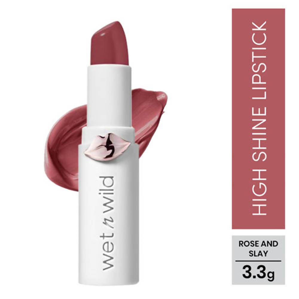 Wet n Wild MegaLast High-Shine Lipstick - Rose And Slay 3.3 g