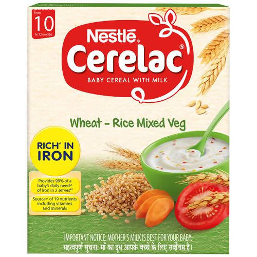 Buy Nestle Cerelac Baby Cereal With Milk - Wheat Apple Online at Best Price
