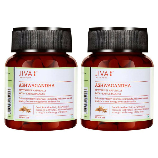 Jiva Ayurveda Ashwagandha Tablets - Distacart