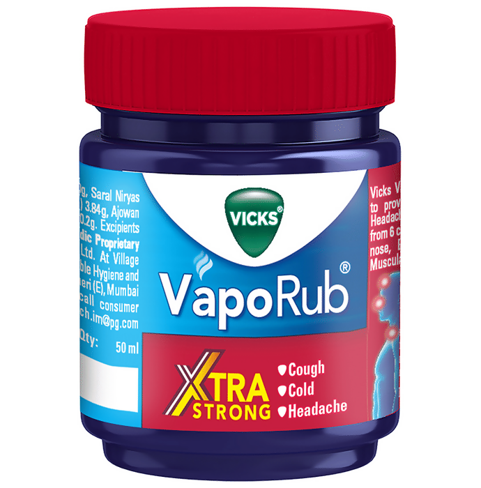 Vicks Vaporub Xtra Strong Balm - Distacart