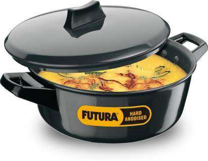 Buy Hawkins Futura Hard Anodised Cook n Serve Bowl Handi 3 L with