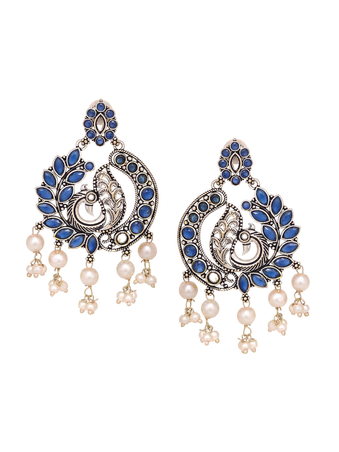 Indian Bridal Designer Exclusive Fashion Enchanting cabochon drop earr –  Indian Designs