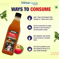 Thumbnail for Herbal Canada Apple Cider Vinegar with Mother - Distacart